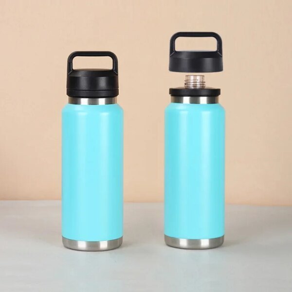 Vacuum Flasks Tumbler, Stainless Steel Vacuum Insulated  Water Bottle with Lid, Leakproof Coffee Mug for Travel Sports BPA-Free