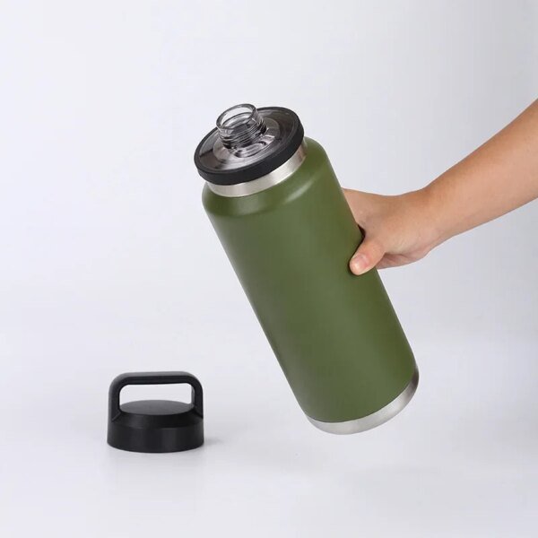 Vacuum Flasks Tumbler, Stainless Steel Vacuum Insulated  Water Bottle with Lid, Leakproof Coffee Mug for Travel Sports BPA-Free - Image 7
