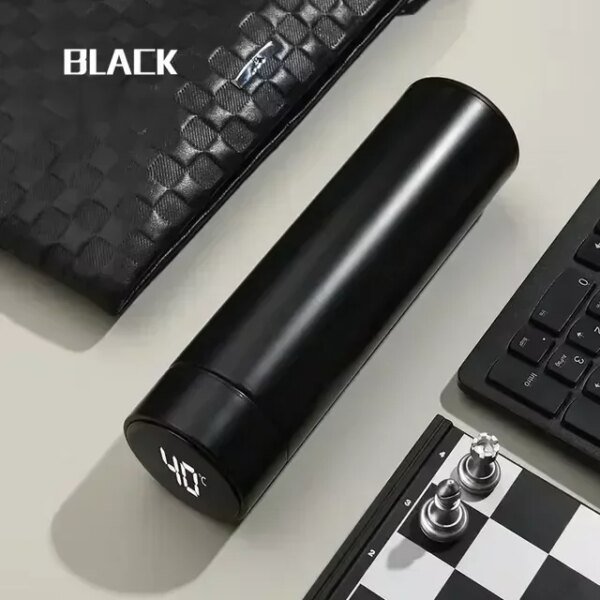 500Ml Thermos Bottle Smart Cup Digital With Temperature Display 304 Stainless Steel Vacuum Insulated Intelligent Coffee Cup